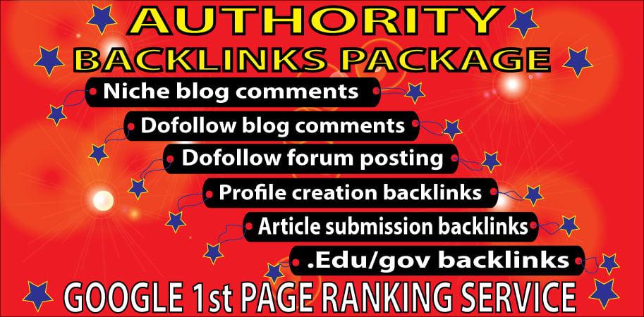 Rank Your Website on Google 1st Page with Manual SEO Linkbuilding Service