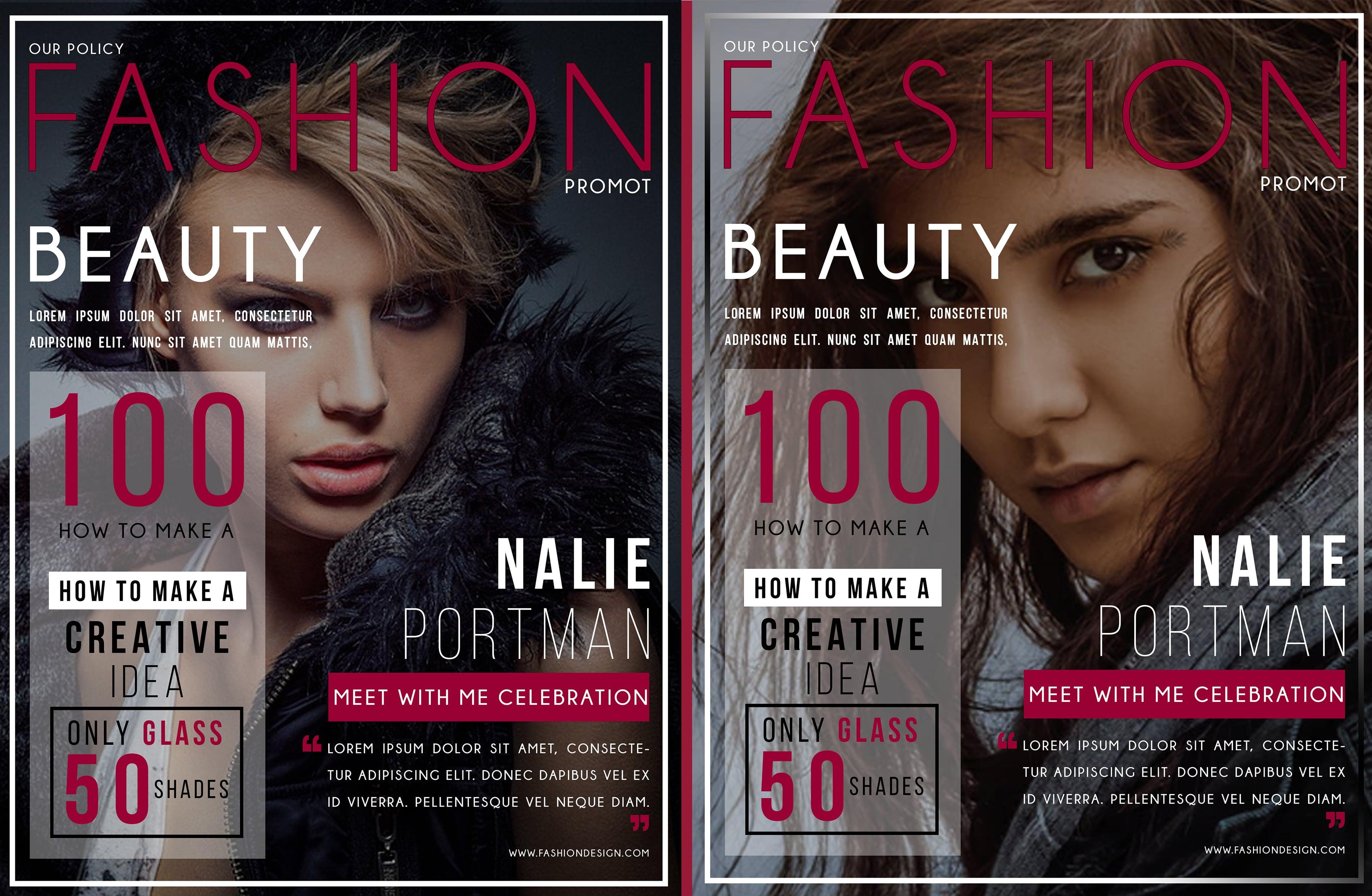 I will design eye Cathy magazine cover, layout exclusively on seoclerks