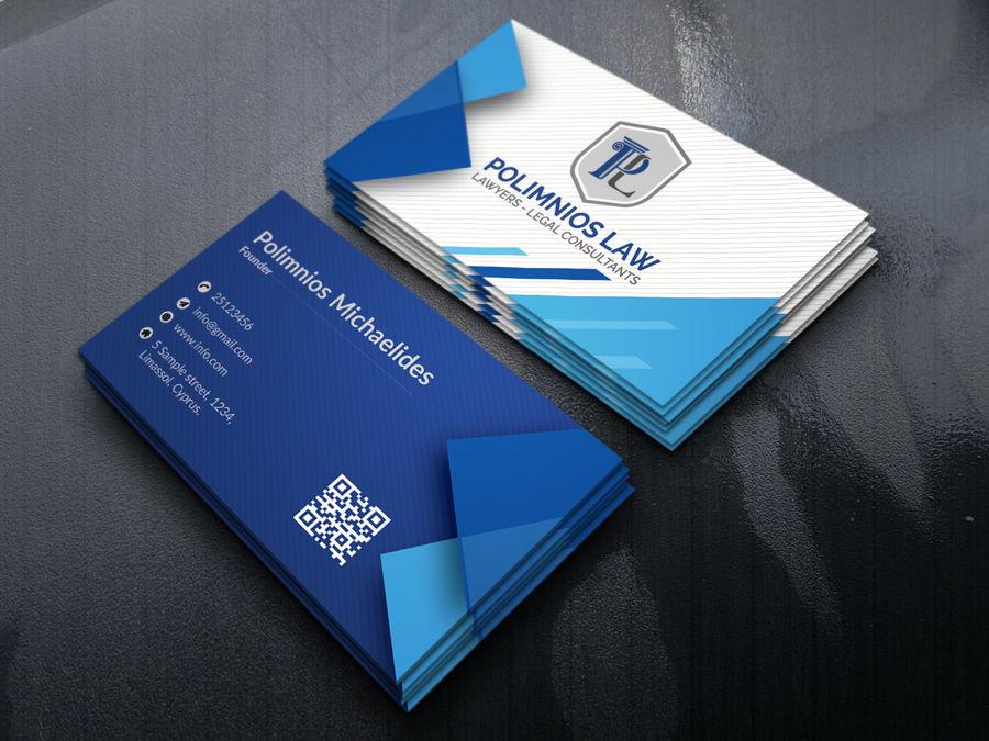 I will provide professional modern business card design services