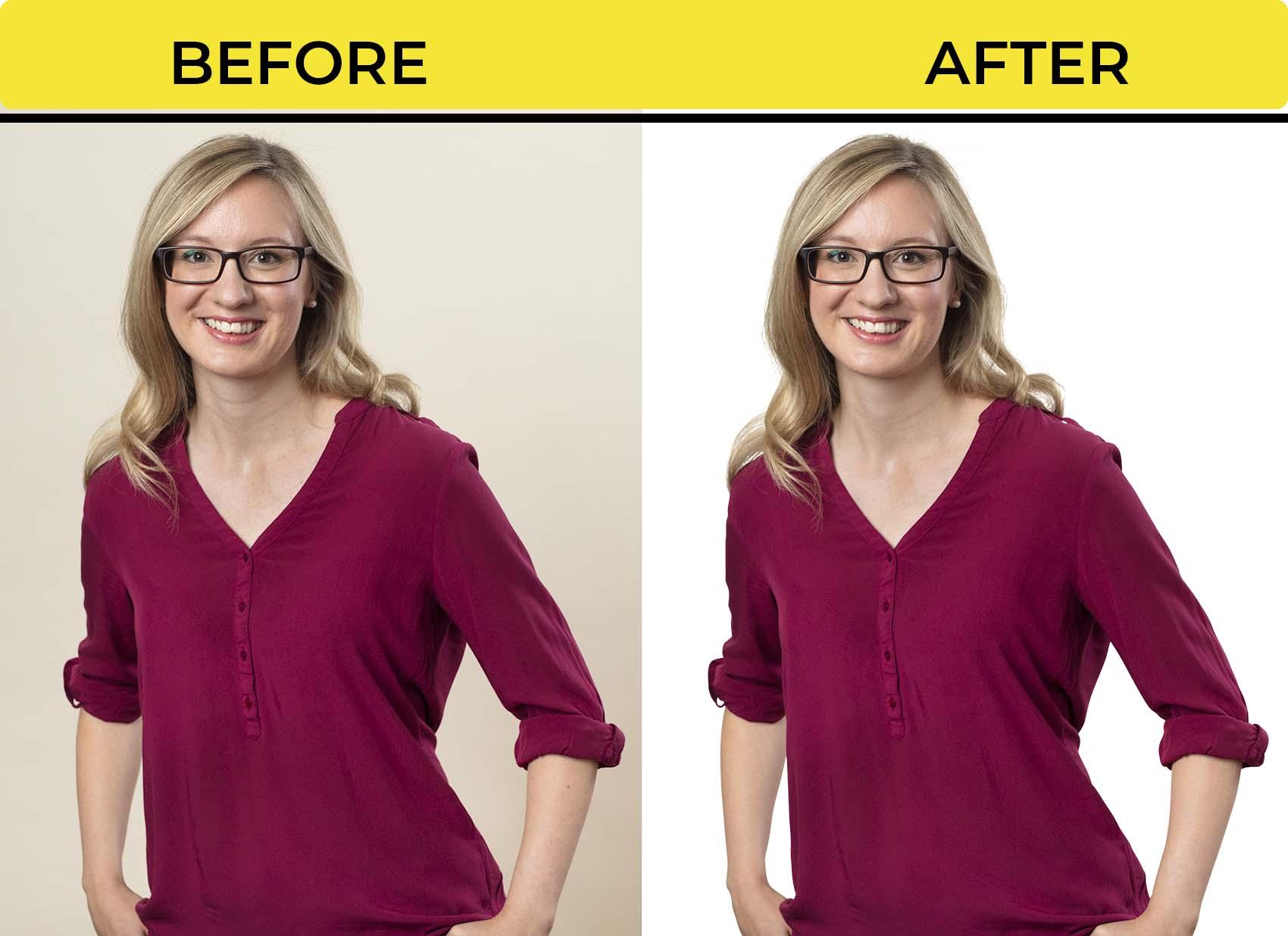 I will do background removal professionally