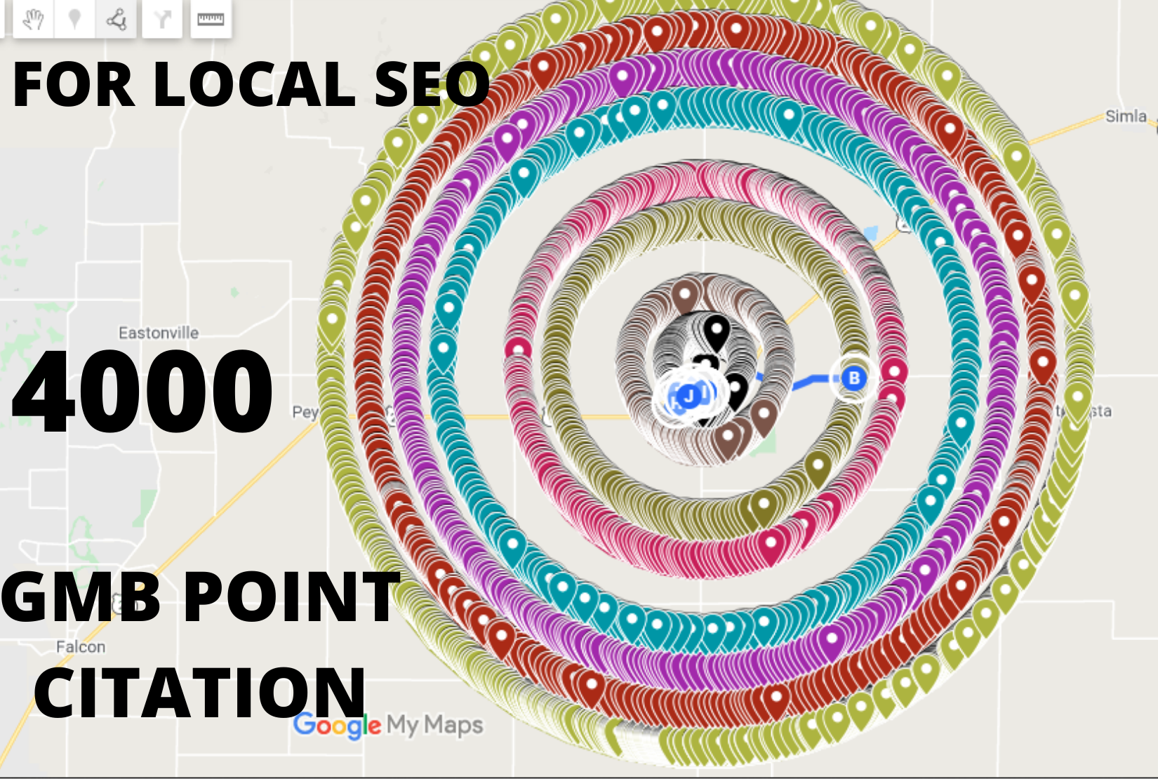 i will create manually 4000+ google map citation for local seo
