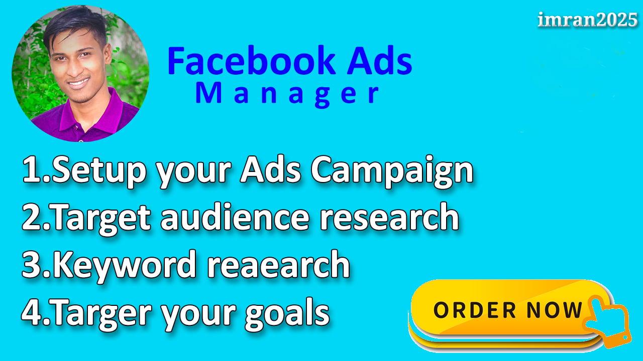 I Will be your Facebook advertising specialist