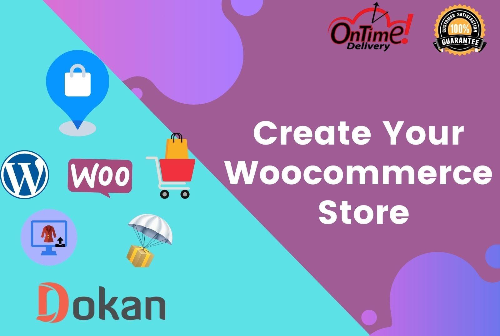 I will built a woocommerce website with multivendor functionality