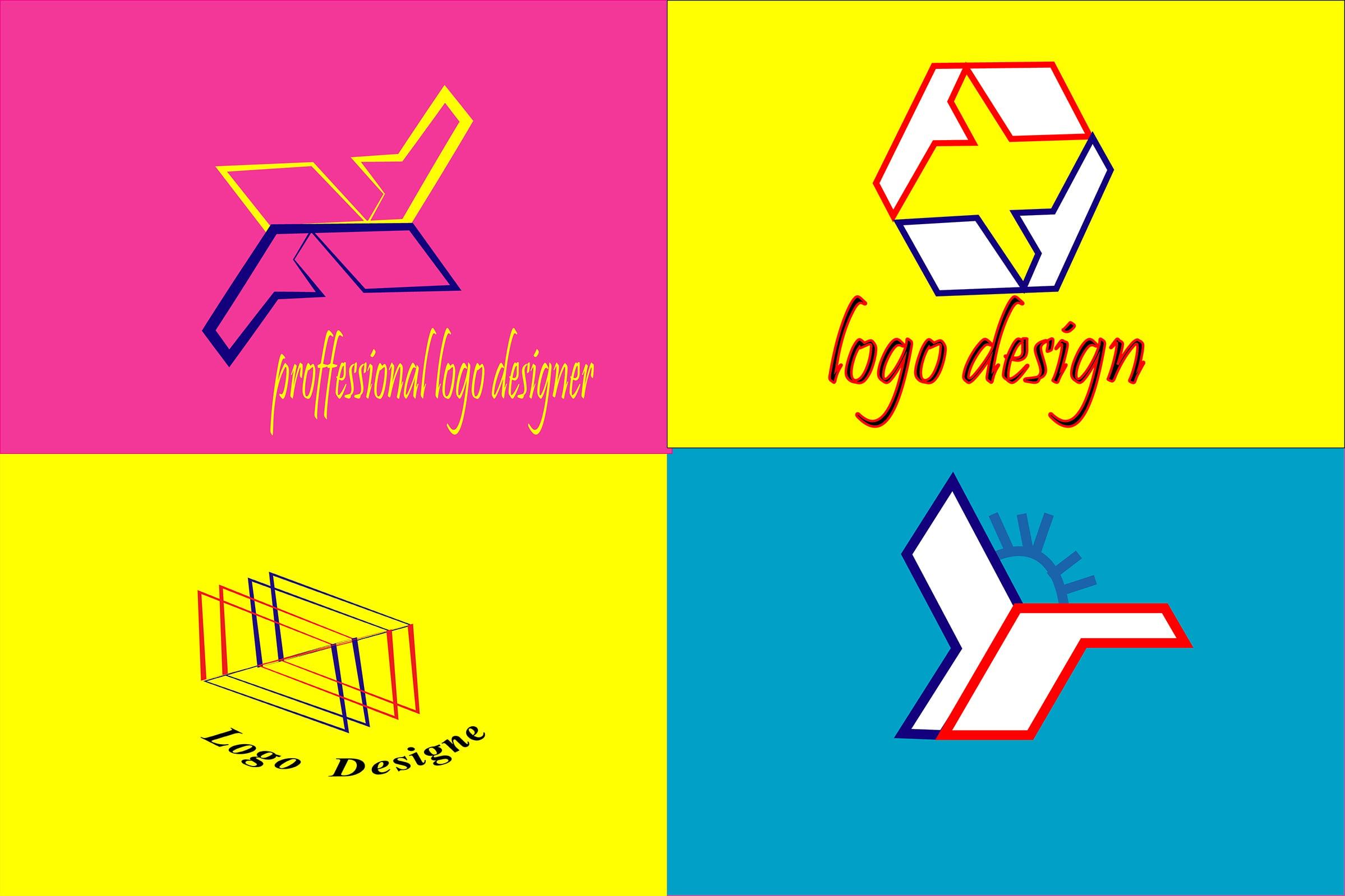i will Do modern minimalist flat logo design in 24 hours