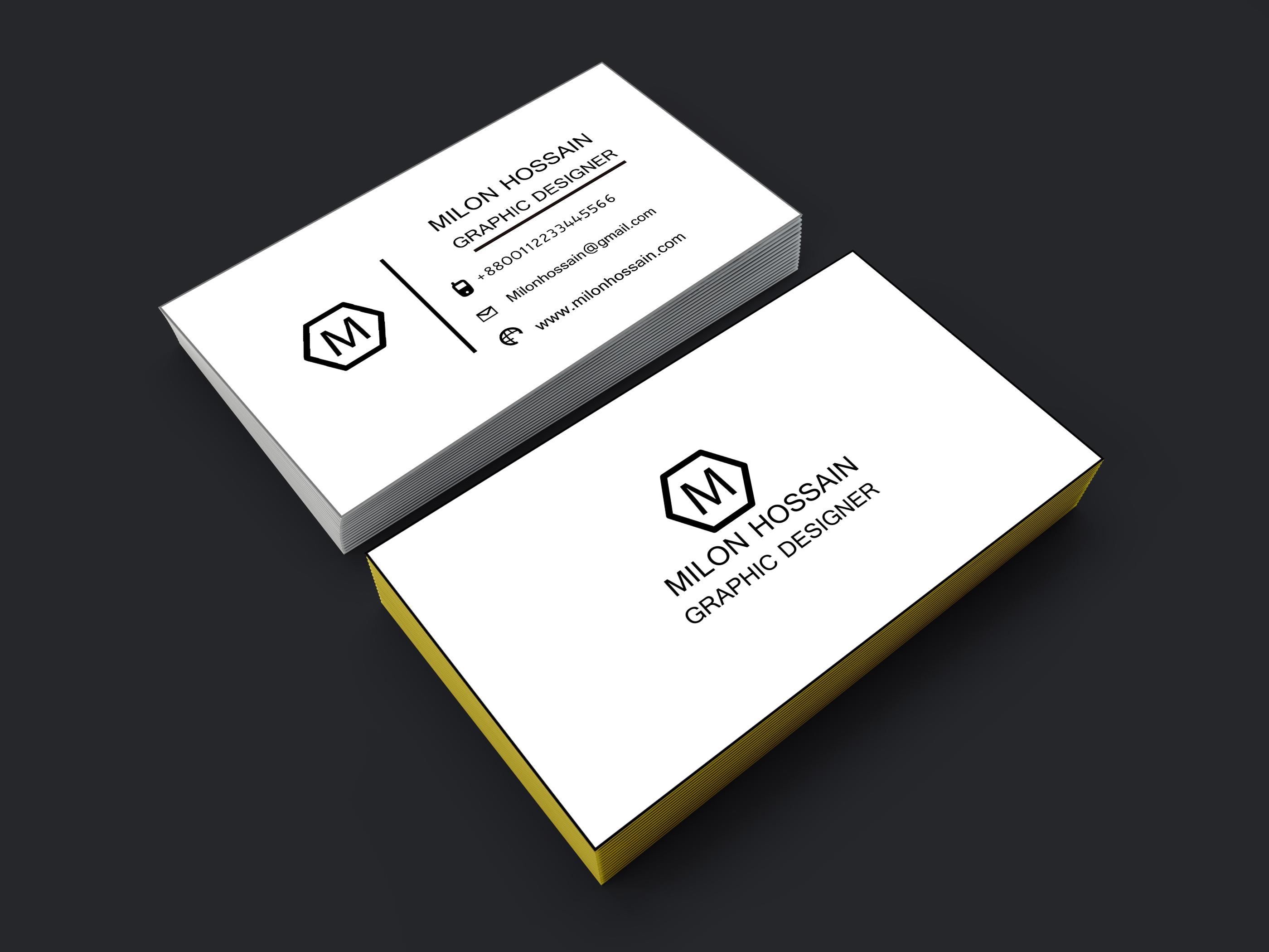 I will design modern business card and stationary and logo