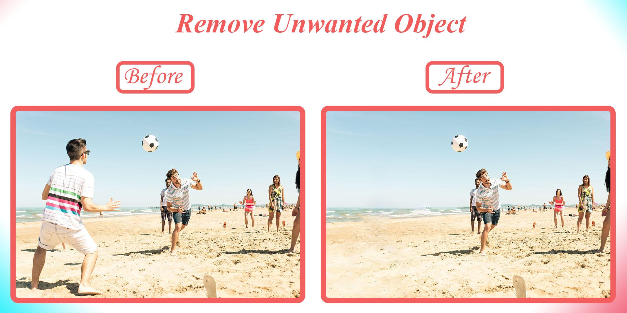 Remove object or person from any photo Perfectly