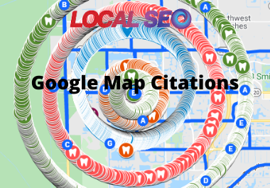 I will do 2000+ google map citations for Local SEO 