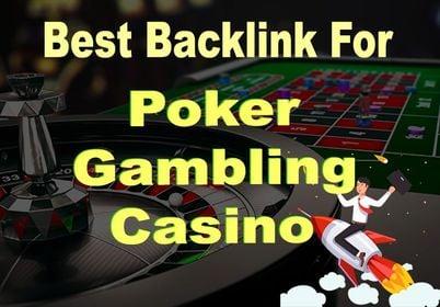 49+Casino, Poker, Gambling High Quality Homepage Backlinks on high authority sites