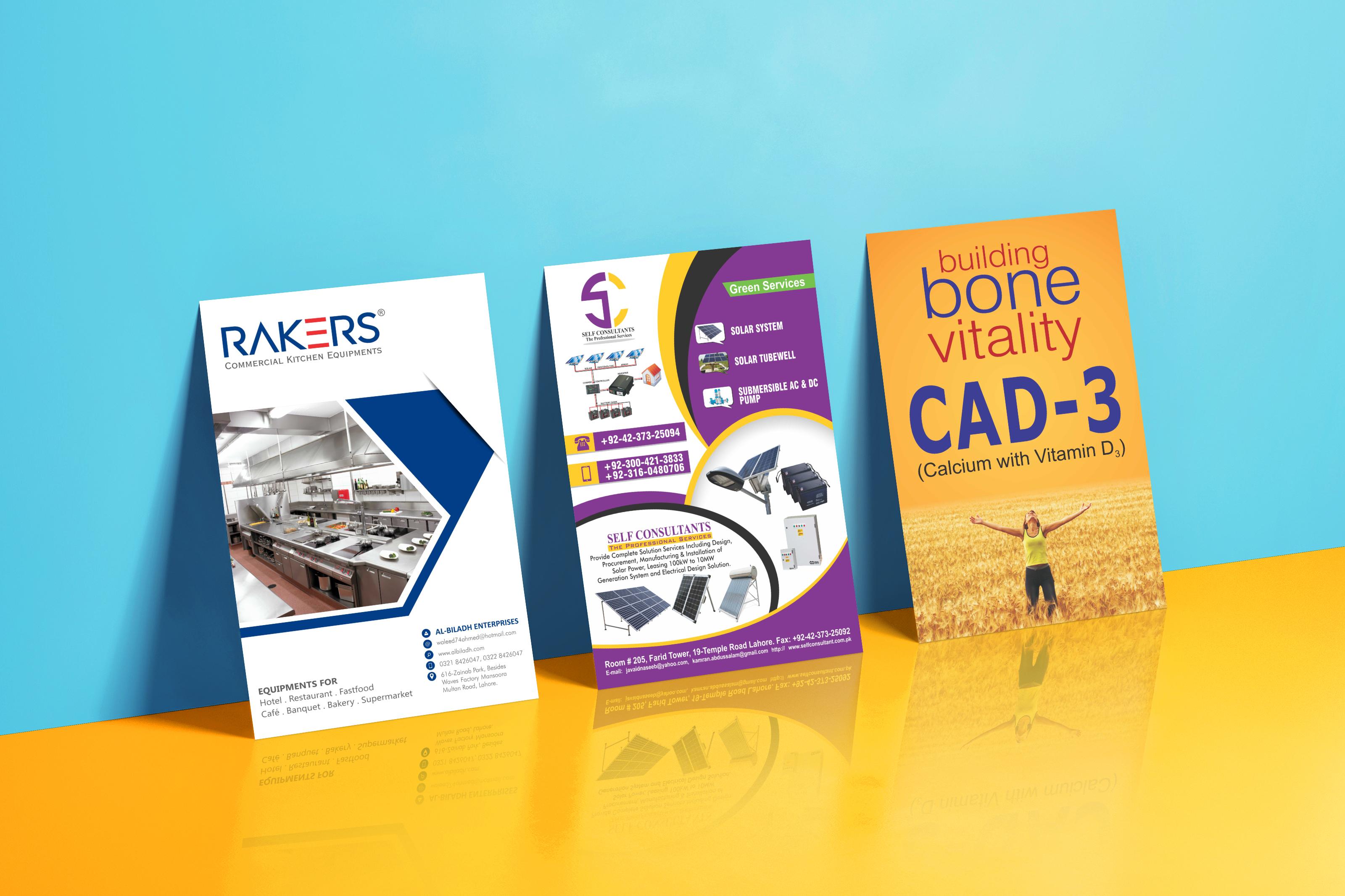 I will design incredible professional flyer, brochure, tri fold