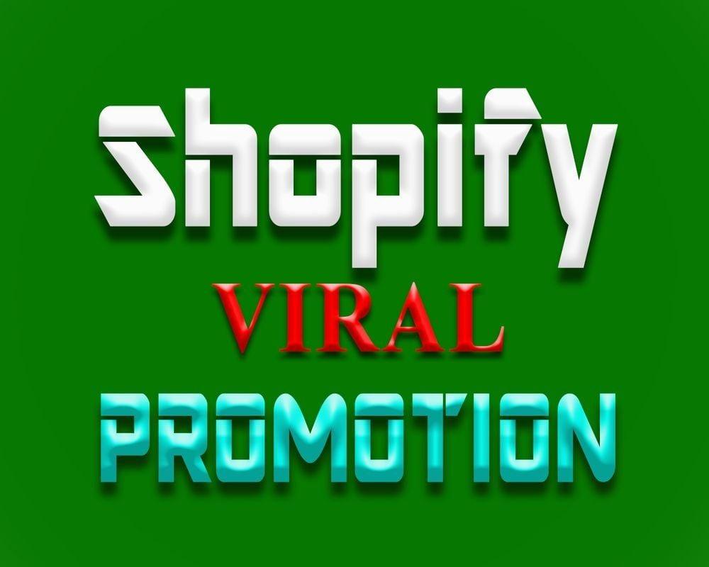 i will promote your shopify,etsy to rank on 1st page