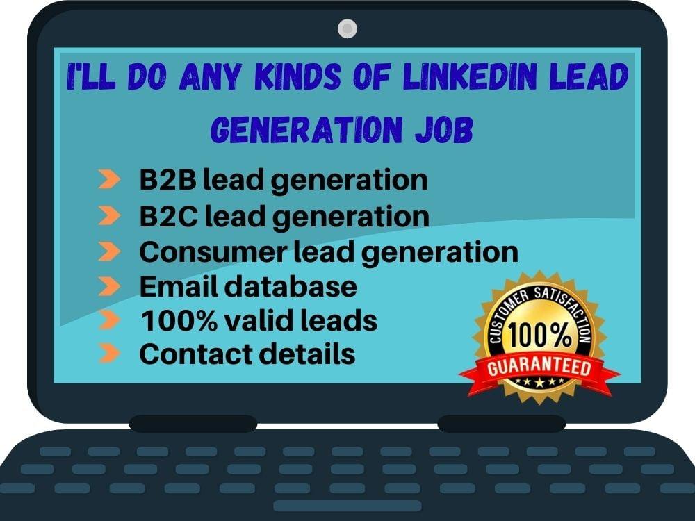 I will be your best professional lead generator 