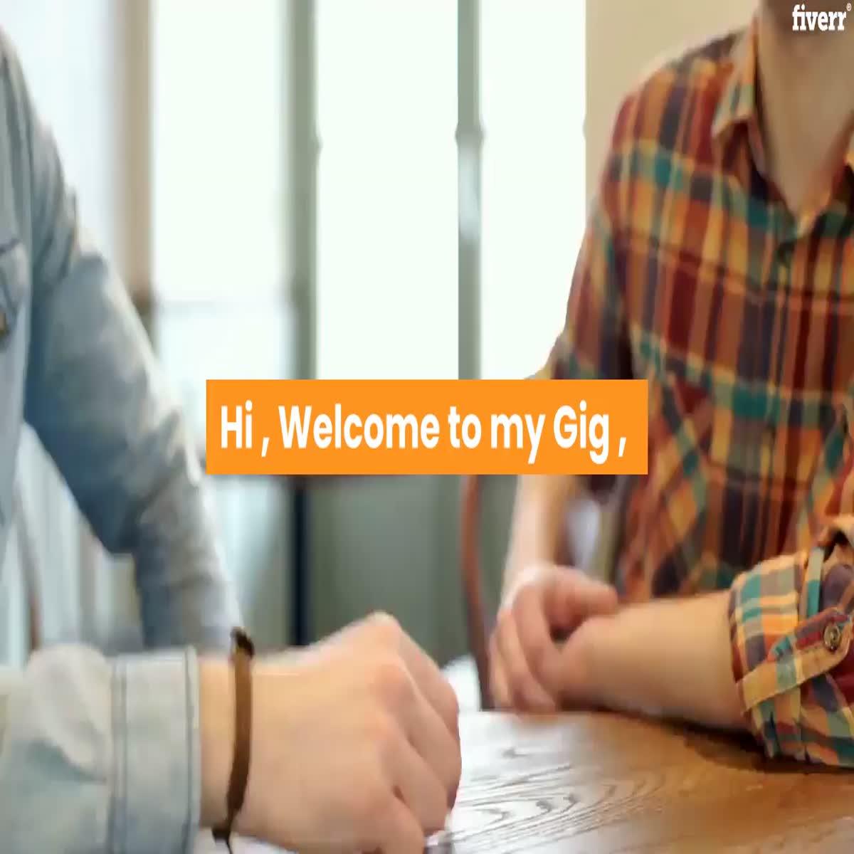 I will convert your article or blog post into amazing video