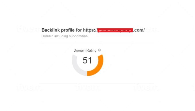 I will Guarented increase domain rating ahrefs DR 50 moz da 50 majestic tf 30