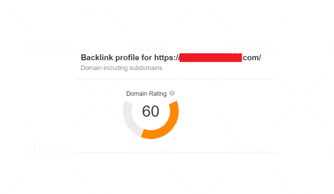 I will Guarented increase domain rating ahrefs DR 50 moz da 50 majestic tf 30