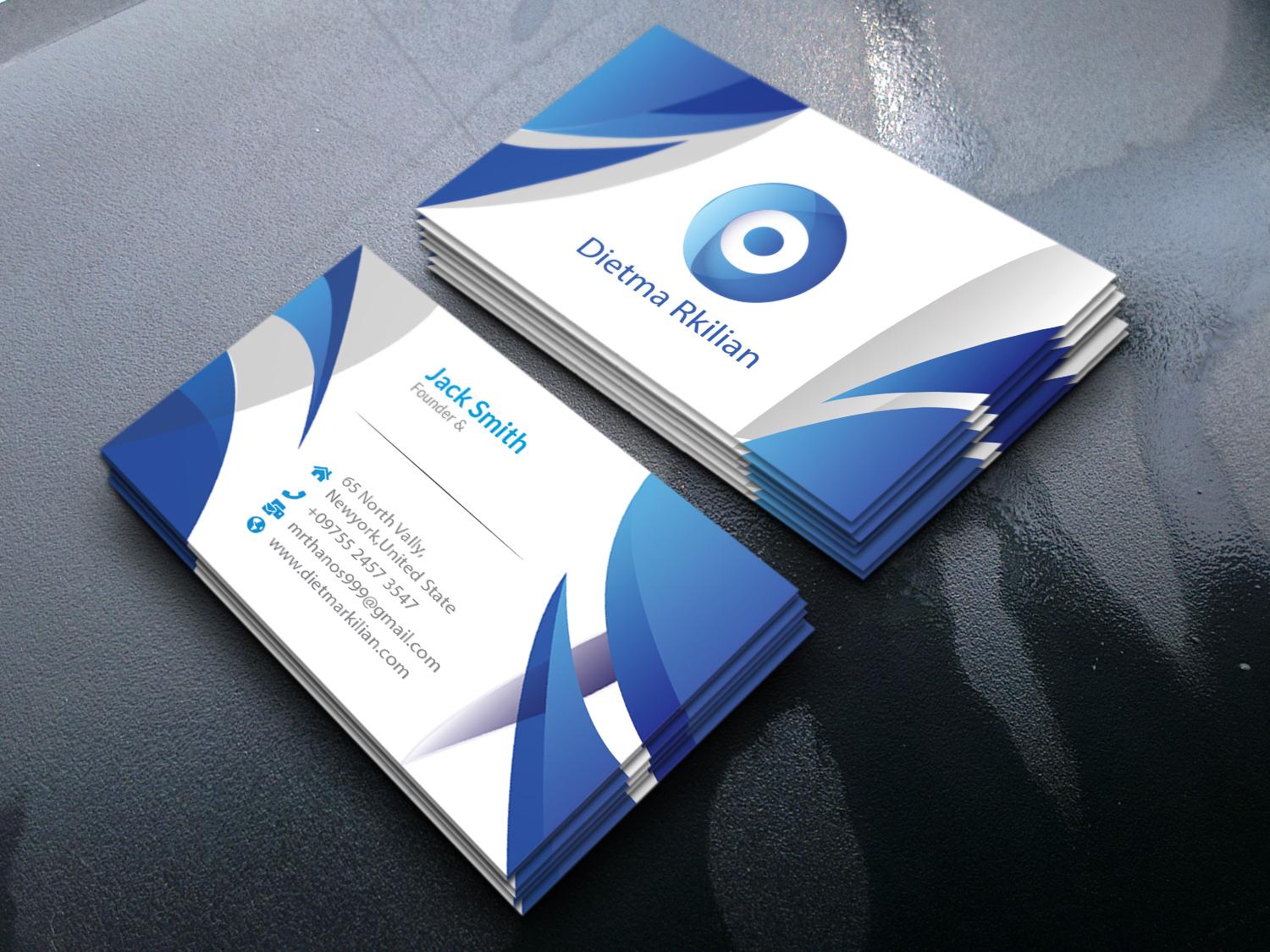 I will create amazing and unique business card the way you want