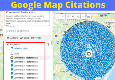  I will do 1000 Google Map Citation For all countries