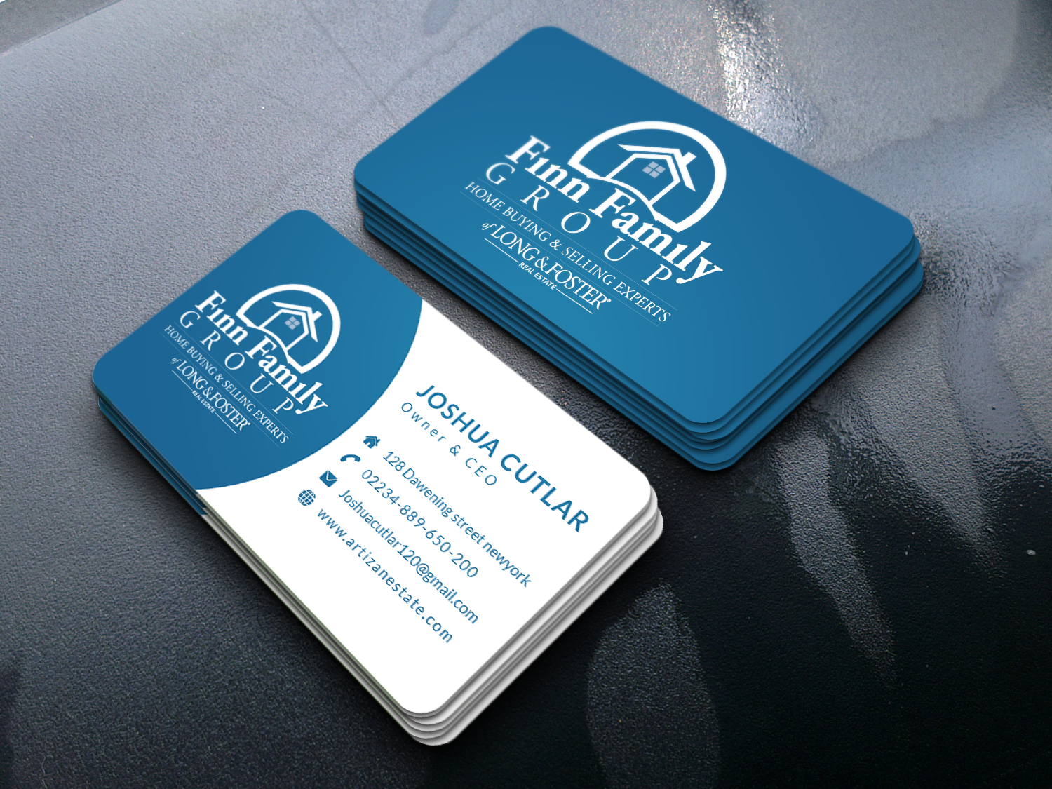 I can create a business card for you within 6 hours.