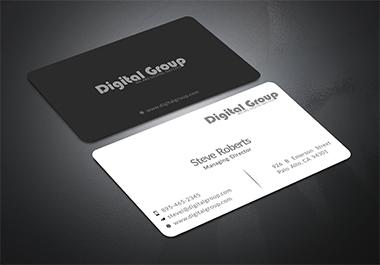 I will design professional modern minimalist business card 