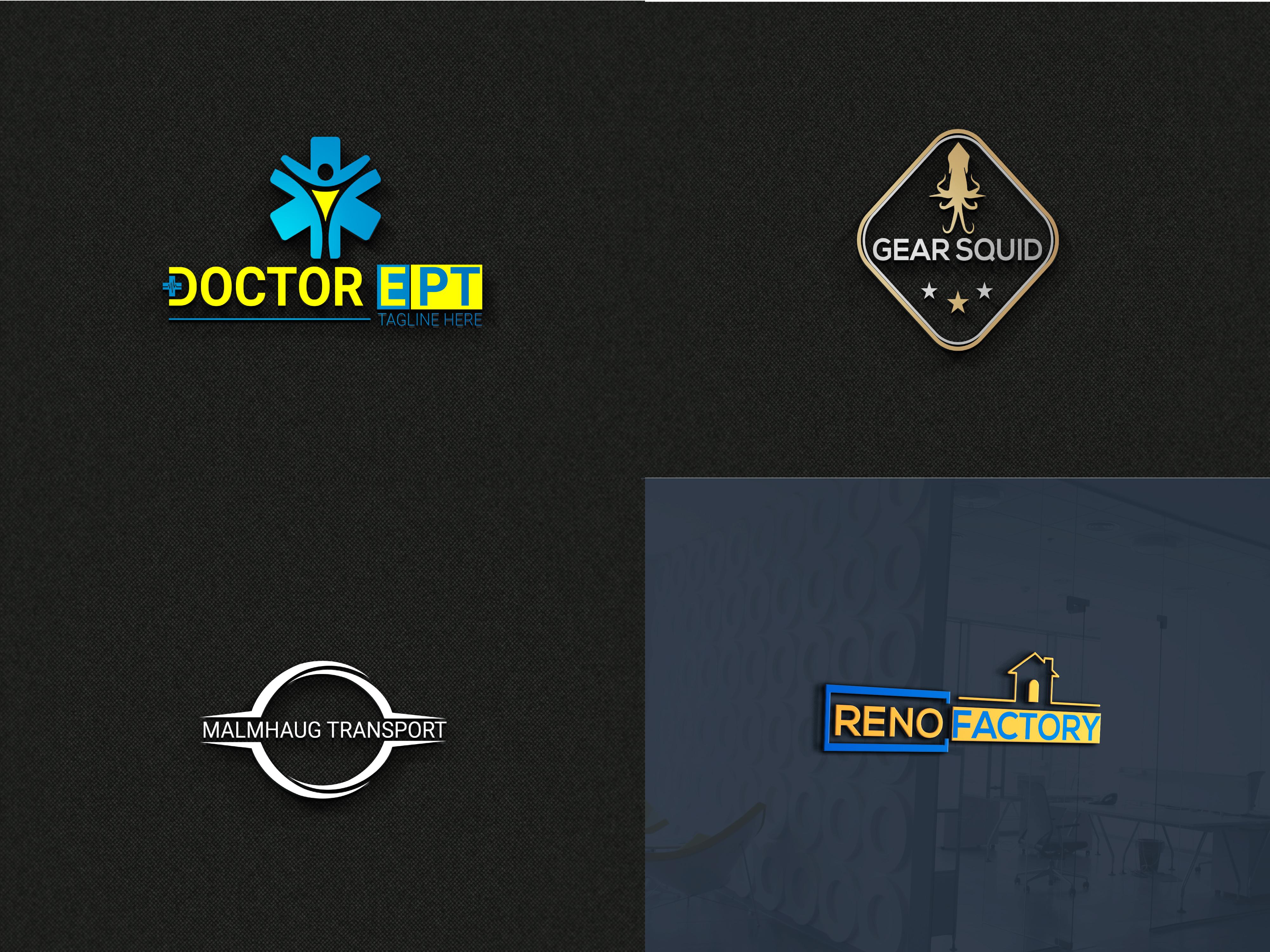 I will design clean and minimalistic premium logo for your brand