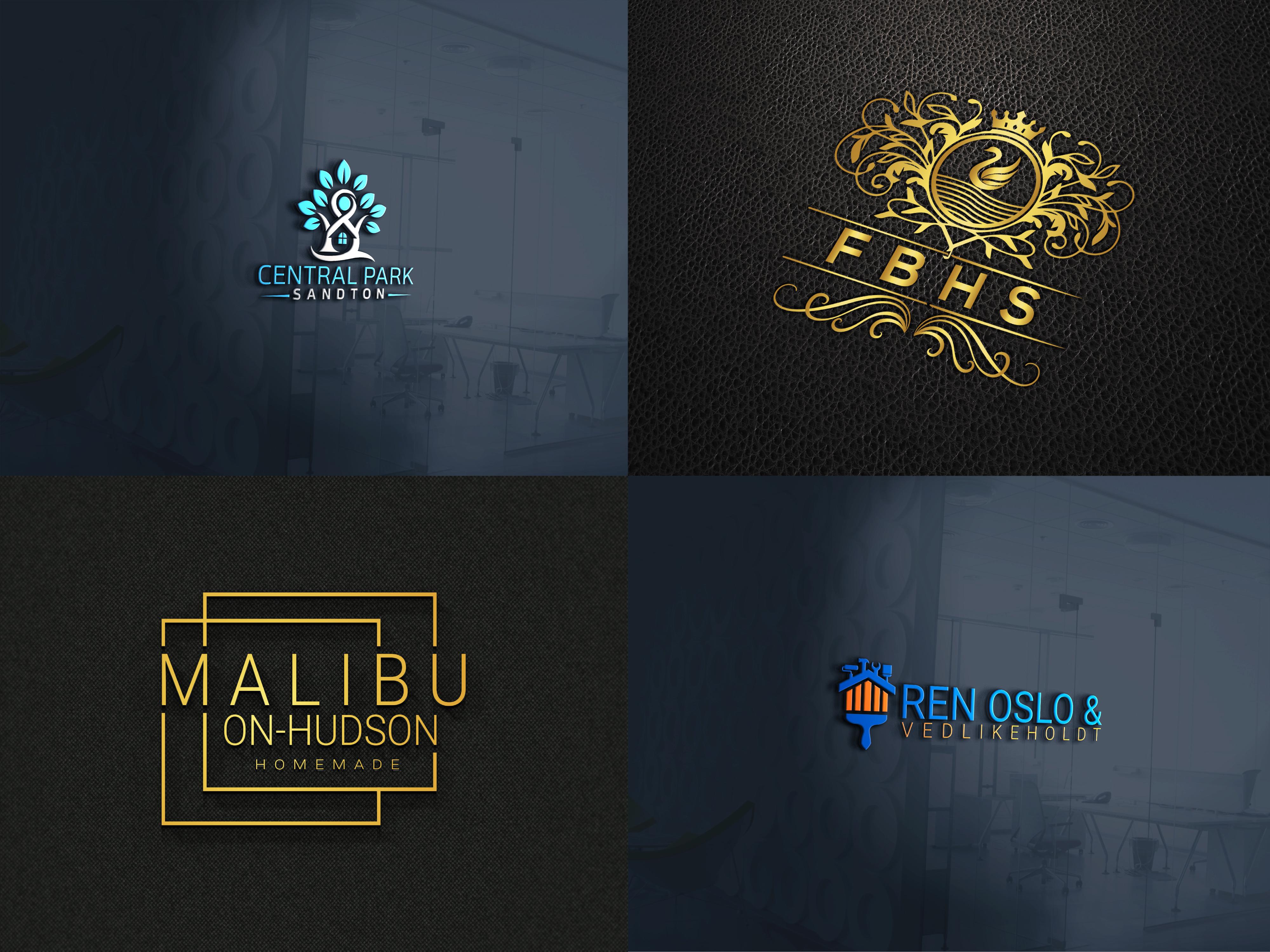 I will design clean and minimalistic premium logo for your brand