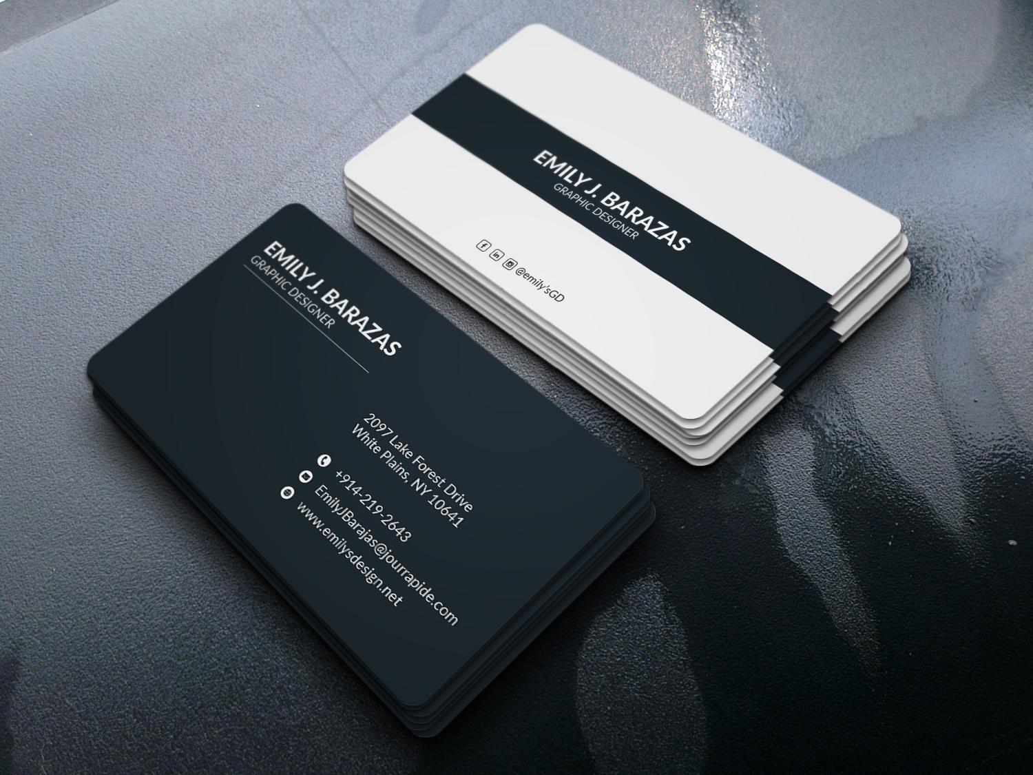 Minimalist & Professional Business Cards For Sale
