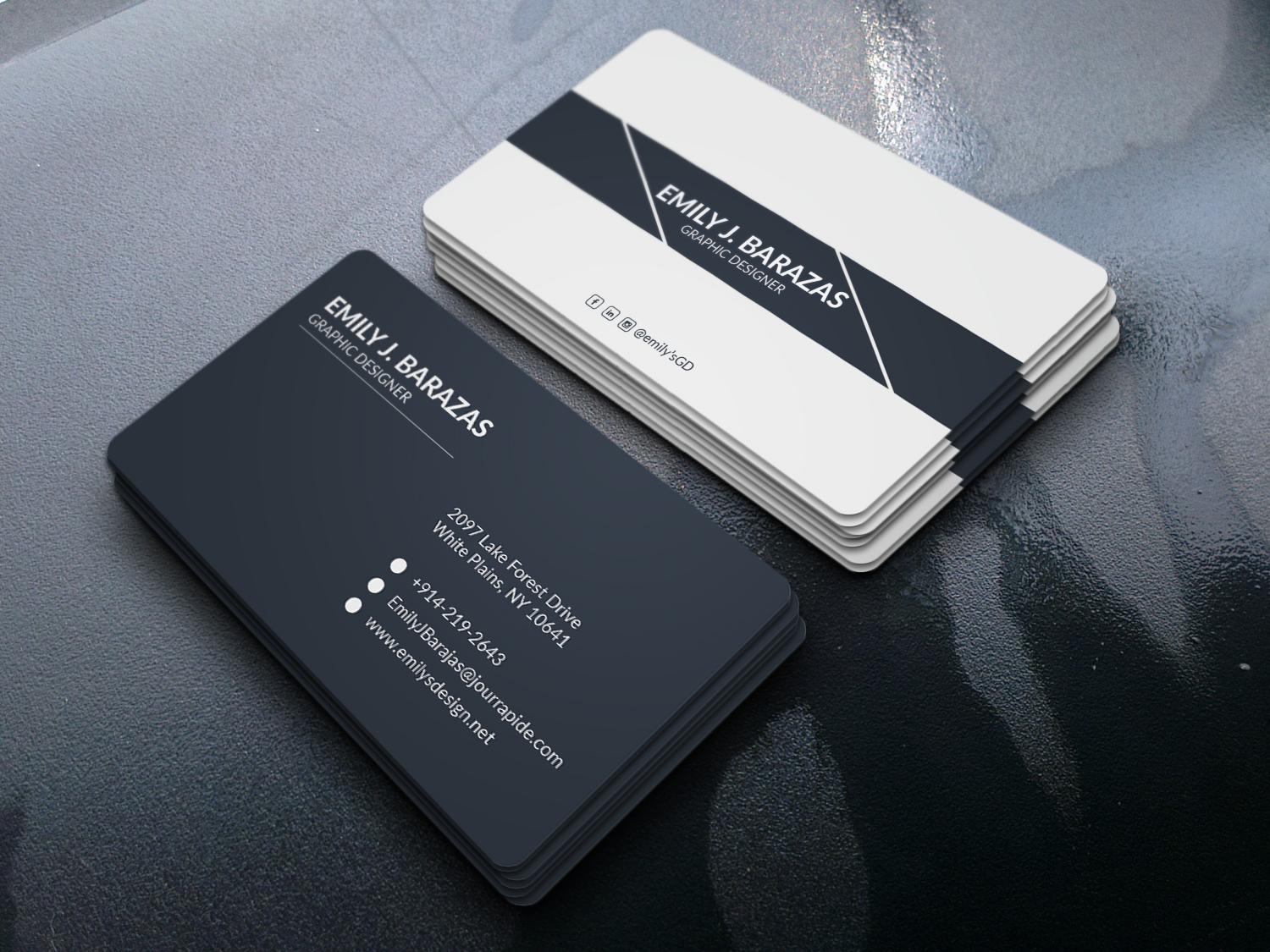 Minimalist & Professional Business Cards For Sale