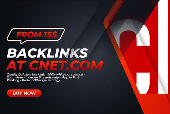 DoFollow Backlink from cnet.com