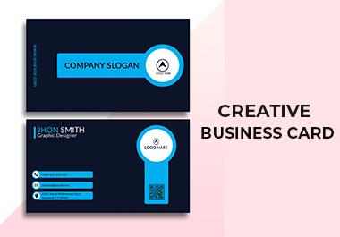 I will do Your Creative Business Card Design
