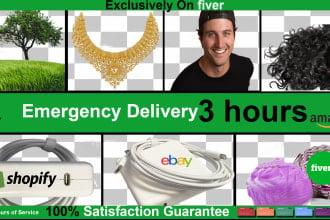 I expertly remove background from images within 3hr