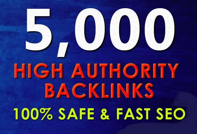 I will boost your website ranking with 5000 high authority backlinks