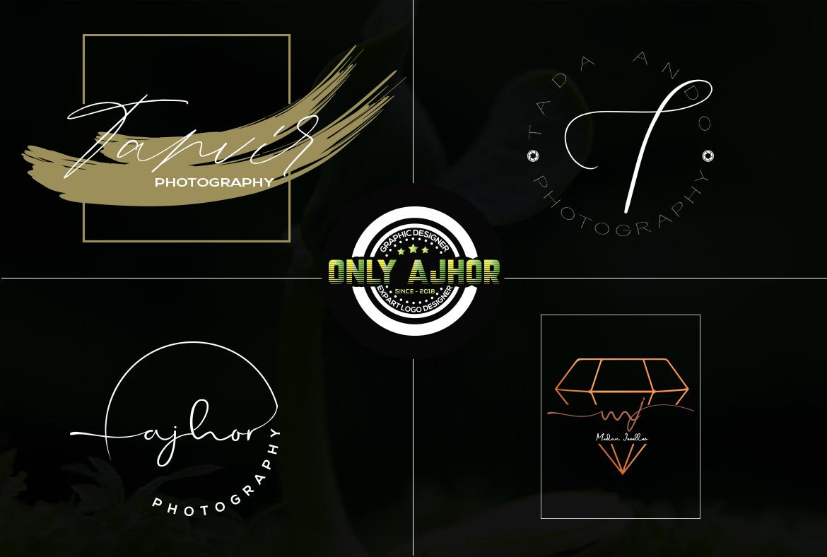 i will do signature logo design 