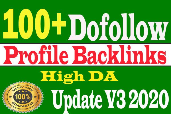 I will create manually 100 high da profile backlinks for SEO ranking
