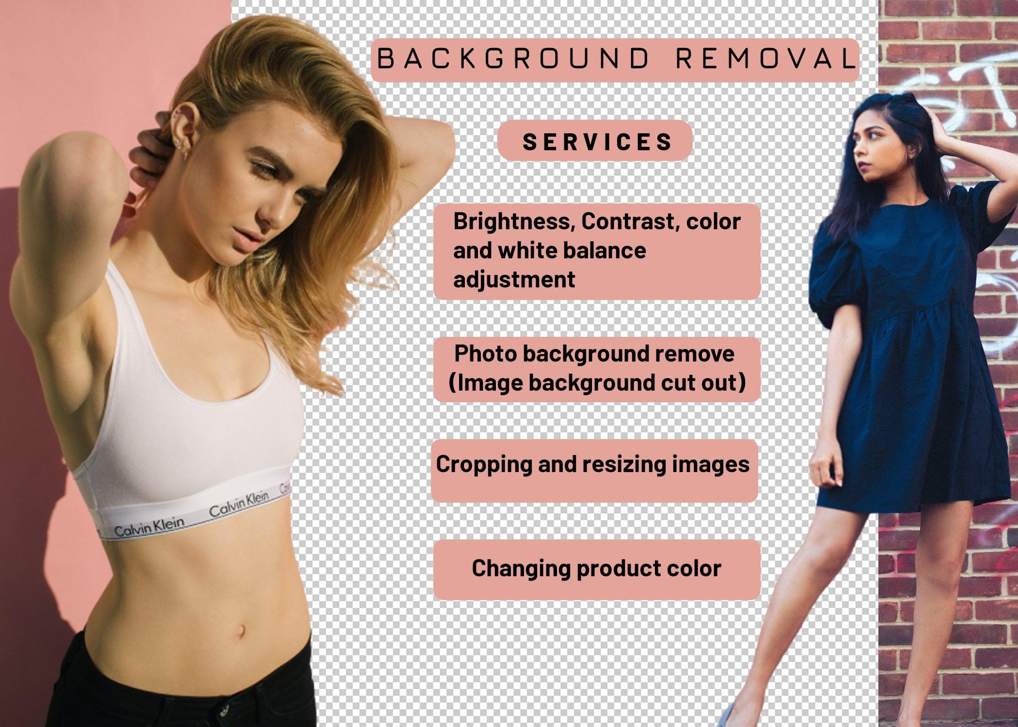 I will do Image background removal professionally within 24 hours.