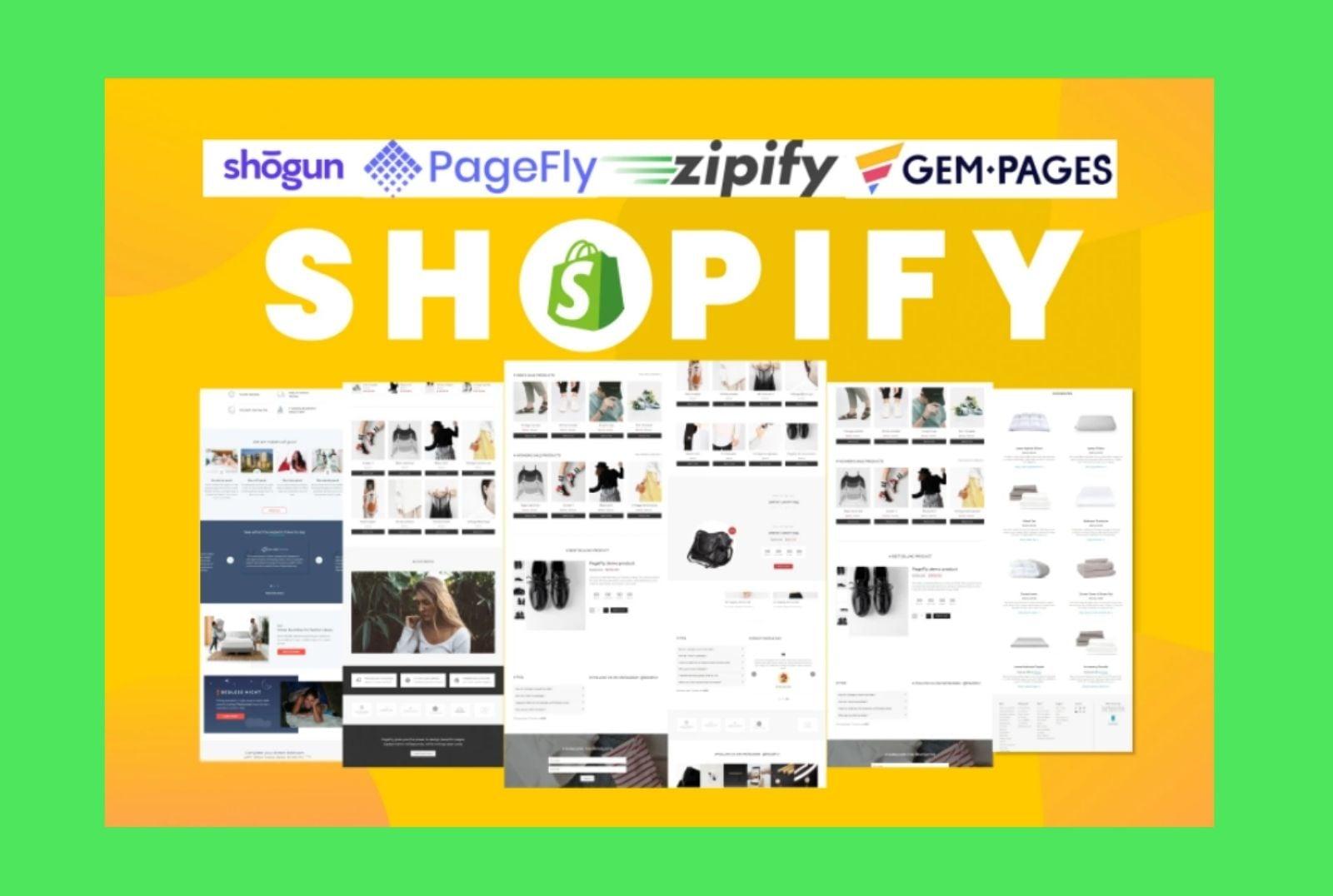I will design a beautiful shopify drop shipping store 