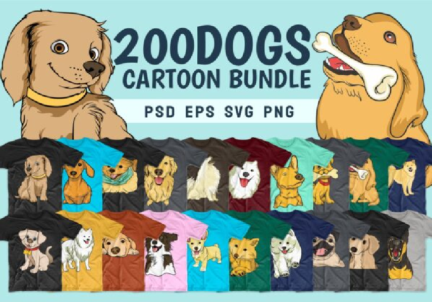 I will give you 39 Thousand T Shirt Designs Mega Bundle