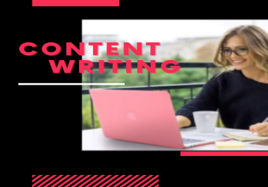 I will do 1500 words 2 article writing, content writing, blog writing on any topic