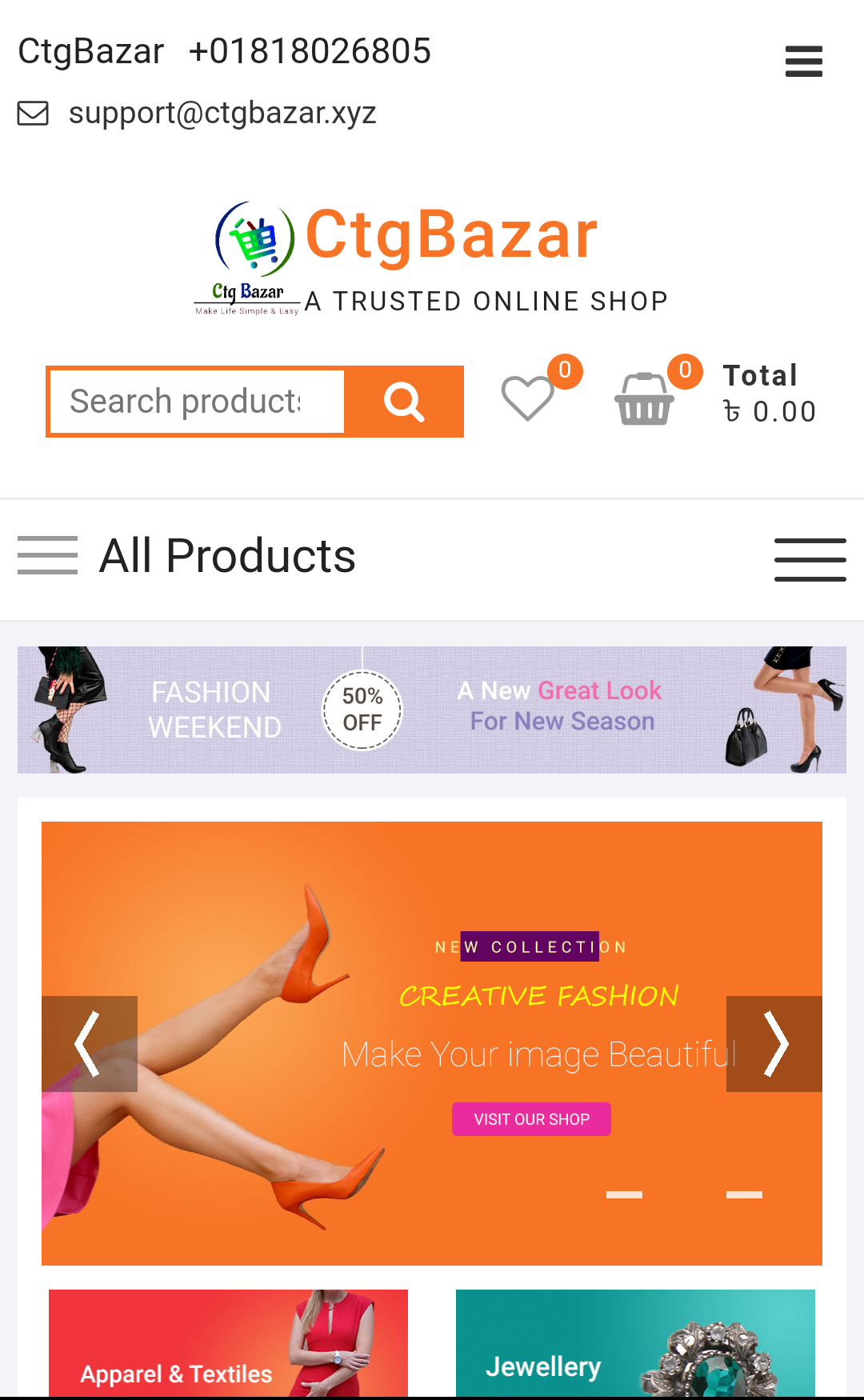 I will create,design and redesign modern responsive wordpress Ecommerce or blog site and fix it