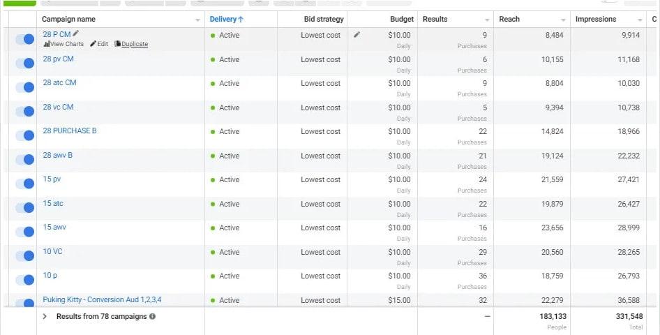 I will be facebook ads manager for your business