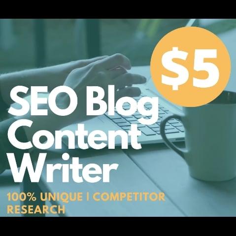 I will Write Unique 500+ SEO Article Writing, Blog Post Writing or Content Writing