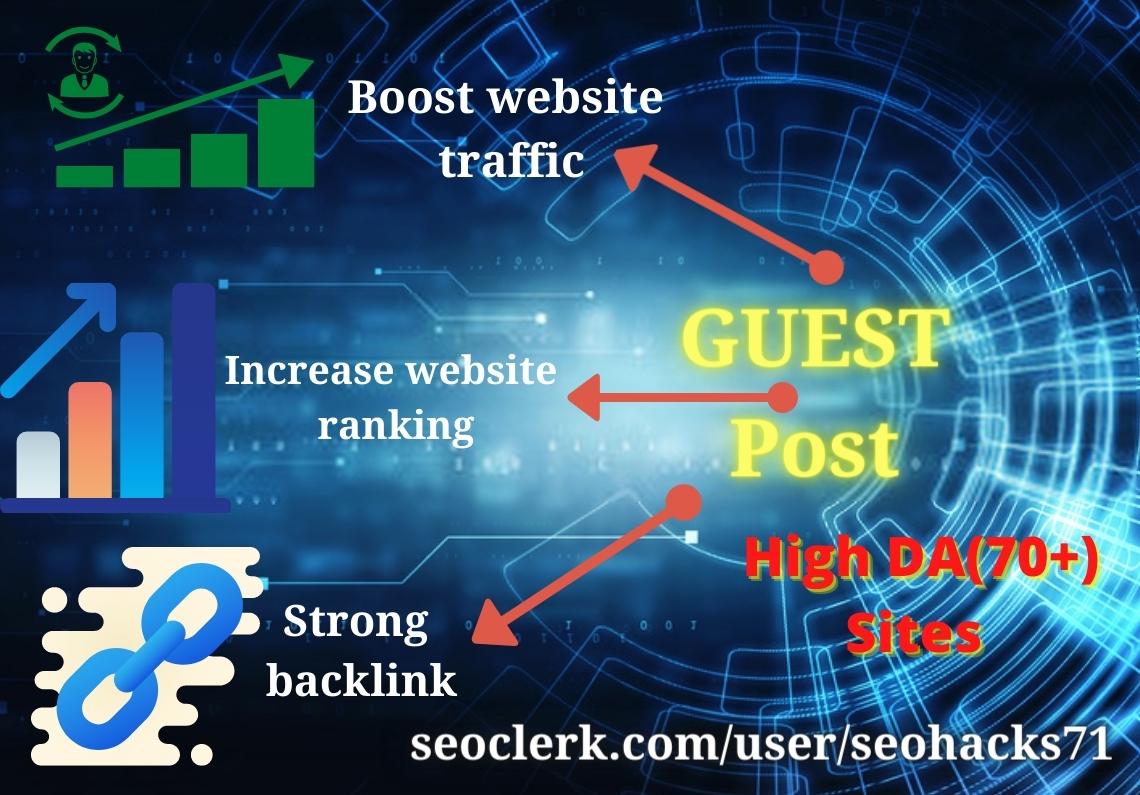 5 guest post for improve your website ranking