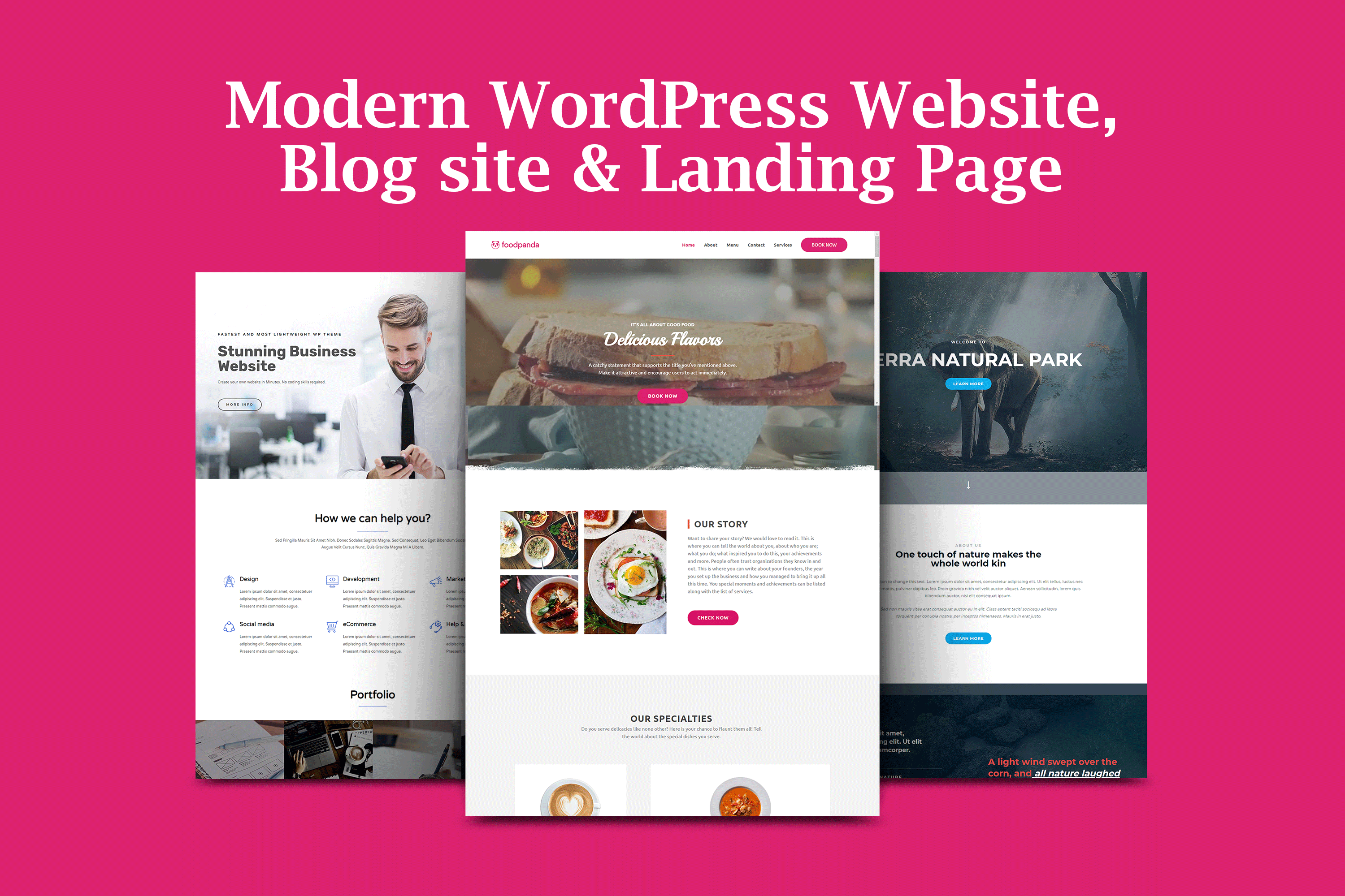 I will create WordPress Website, Blog Site, Affiliate Blog site