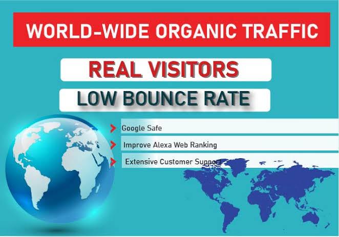100k worldwide traffic to improve your ranking website google first page 