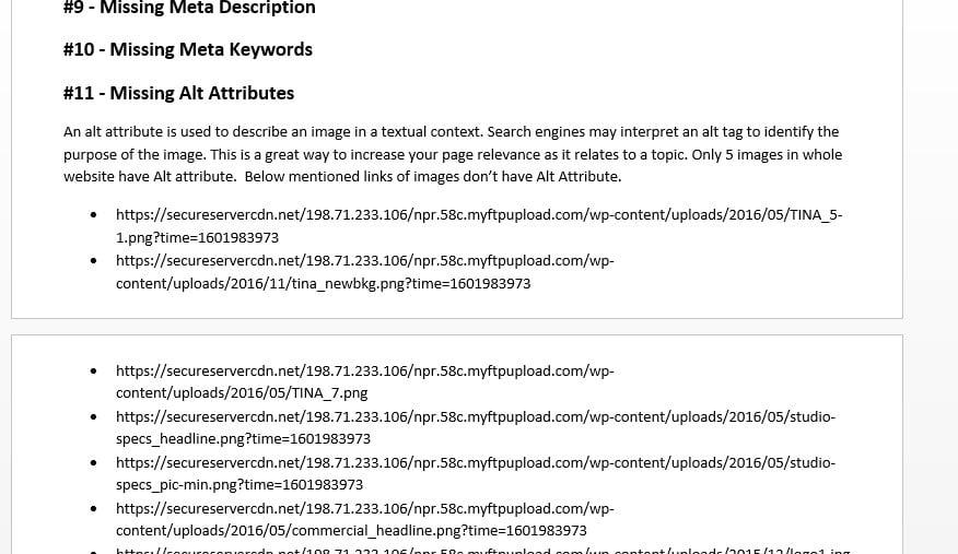 I will create a technical SEO audit of your website