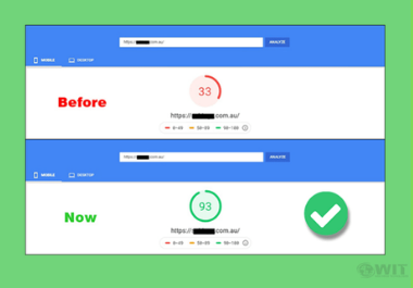 I make wordpress website speed optimization, increase page speed