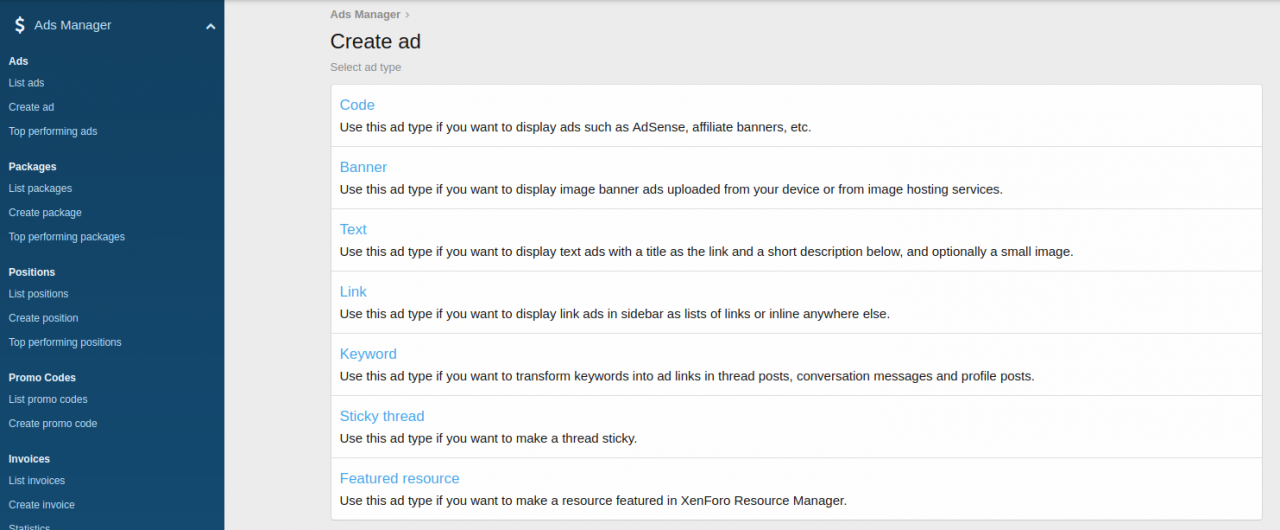Ads Manager 2 v2.3.22 - Xenforo Addon
