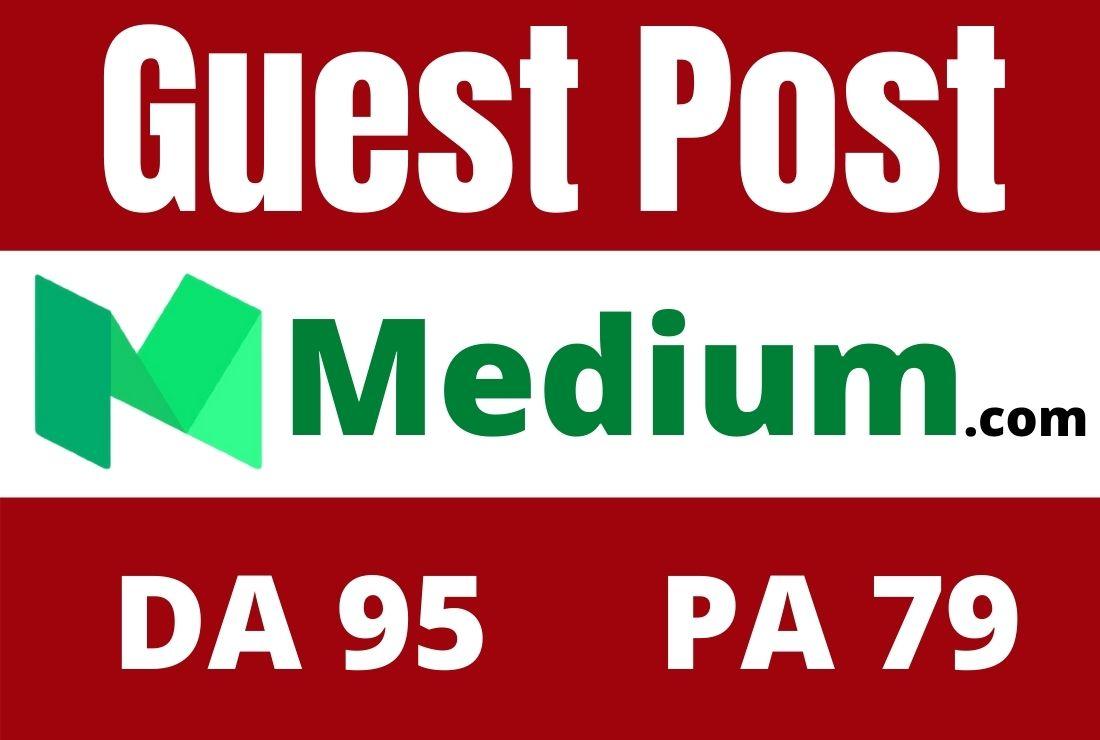Write And Publish Guest Post On High DA Medium. com