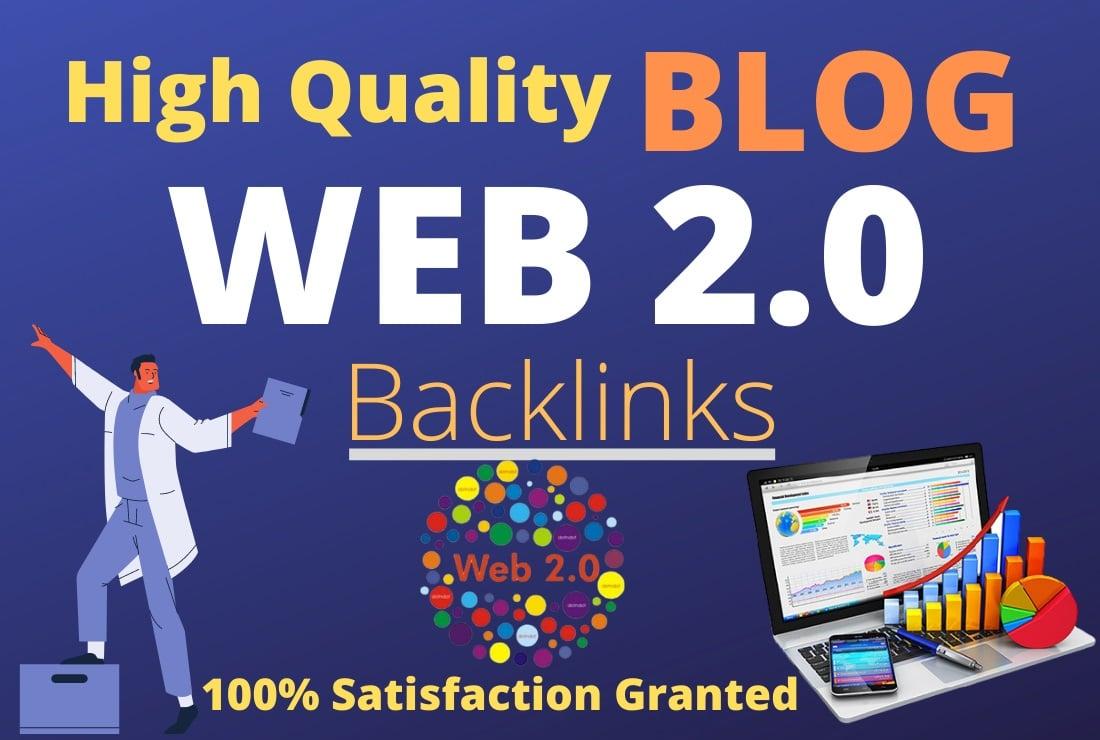 Unique 25 High quality BLOG Web2.0 (PBN) Subdomain Backlinks