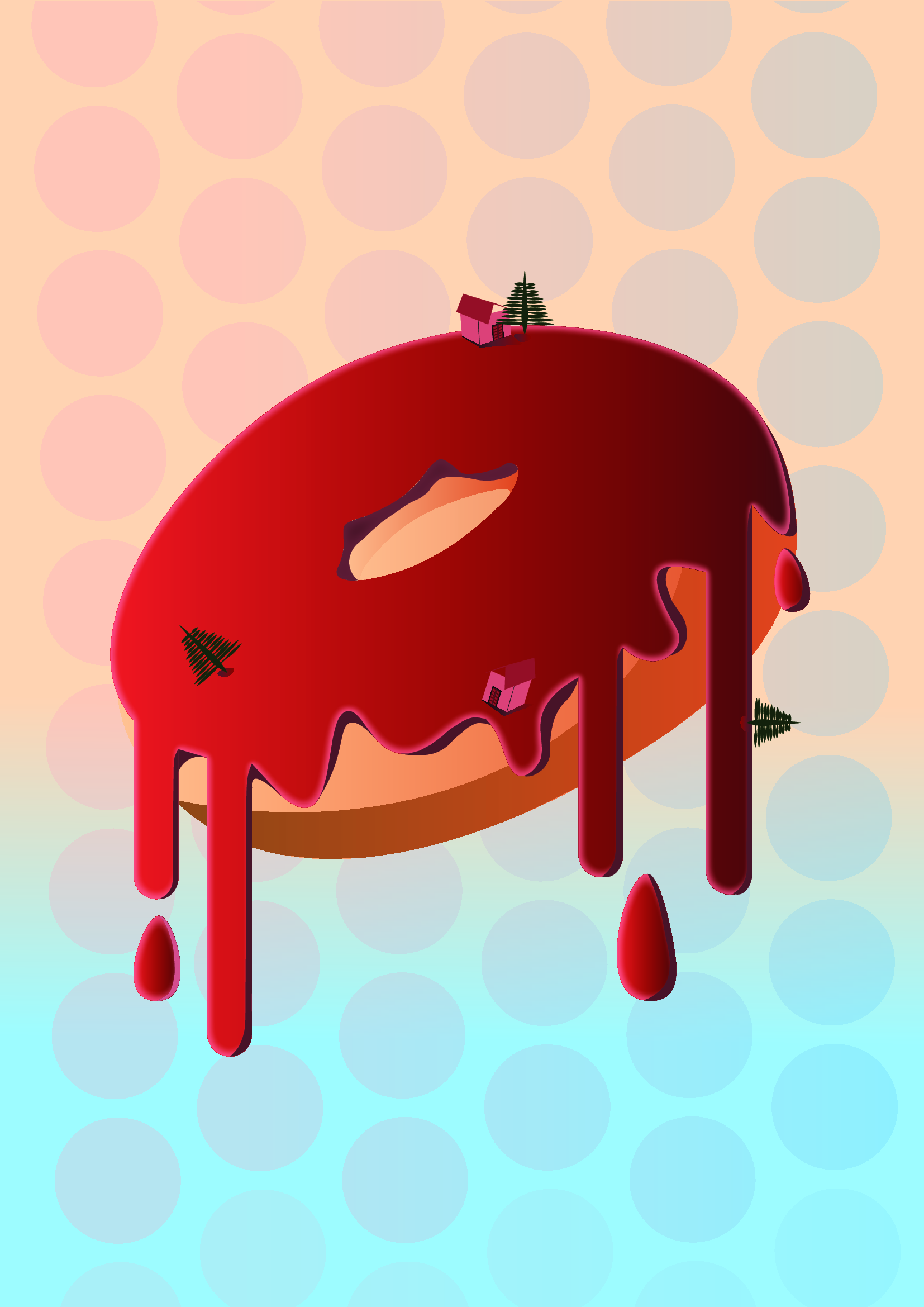 I will draw flat illustrations for web and apps