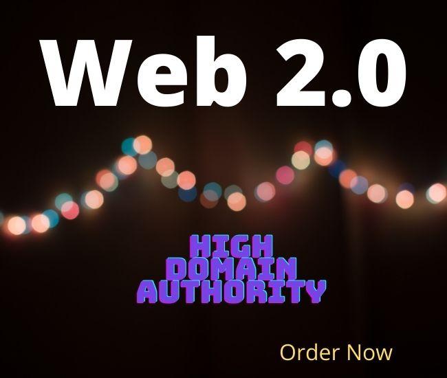 I will create manually 50 high authority Web 2.0 Backlinks to boost your site