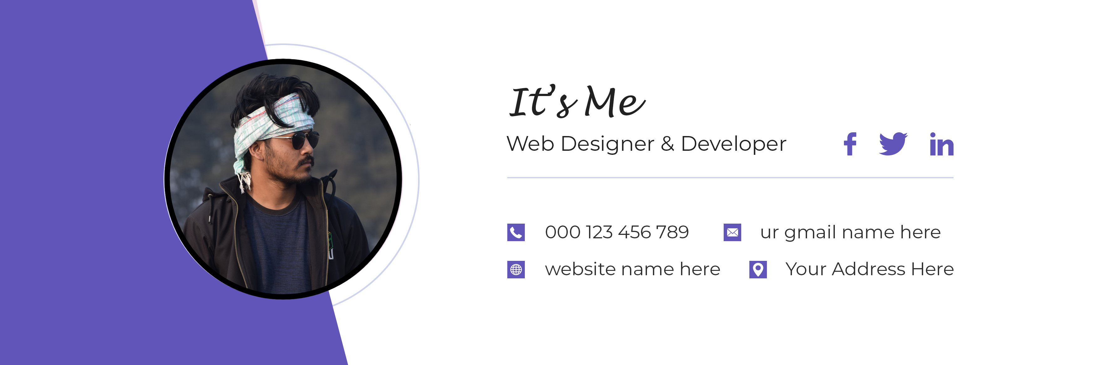 I will create clickable professional HTML email signature